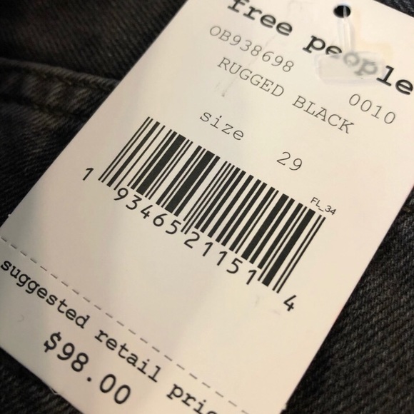 Free People Lita Slim Jeans NWT - Picture 6 of 7